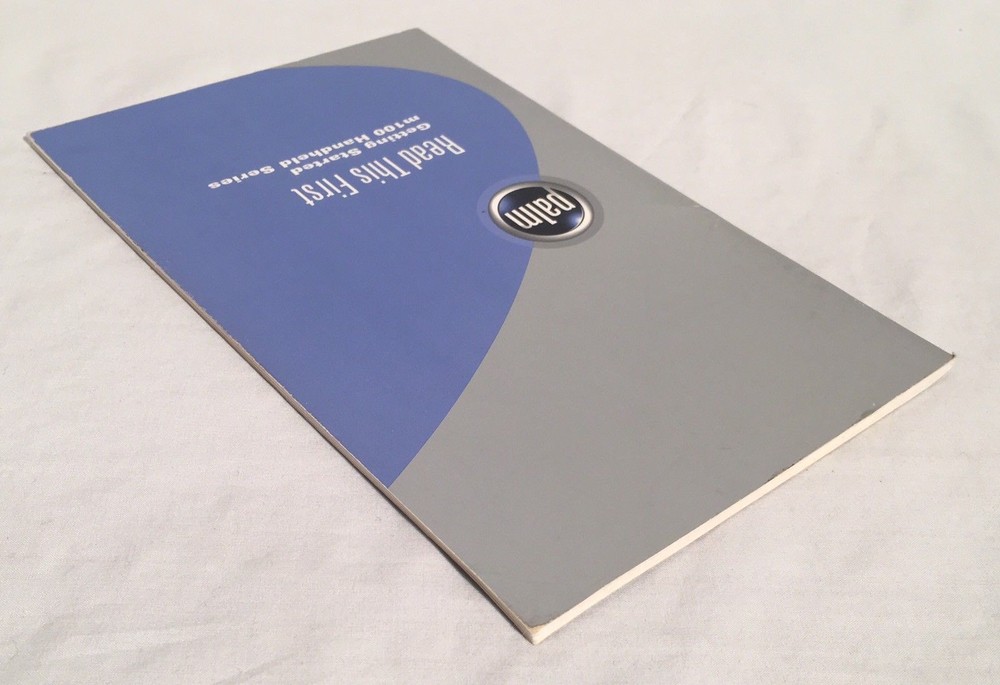PALM m100 Handheld Series Getting Started Manual Guide
