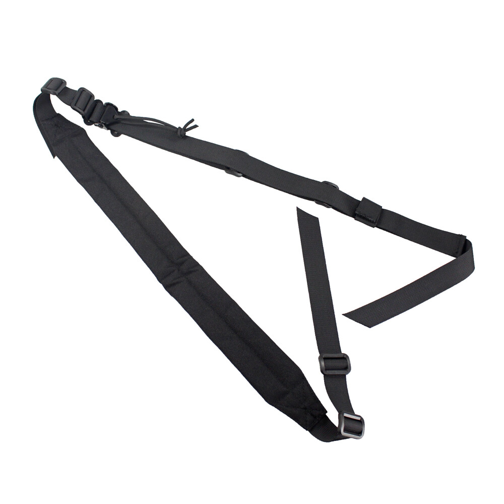 Tactical 2 Point Sling Rifle Sling Wide Shoulder Padded Strap Length Adjustable