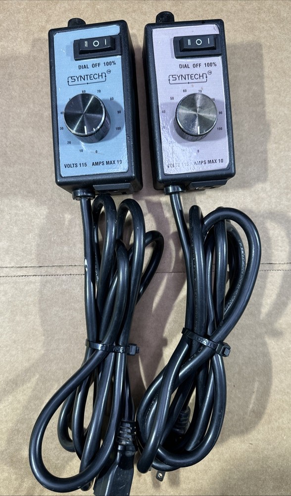 SINTECH Variable Dial Router Fan Speed Controller Lot Of 2