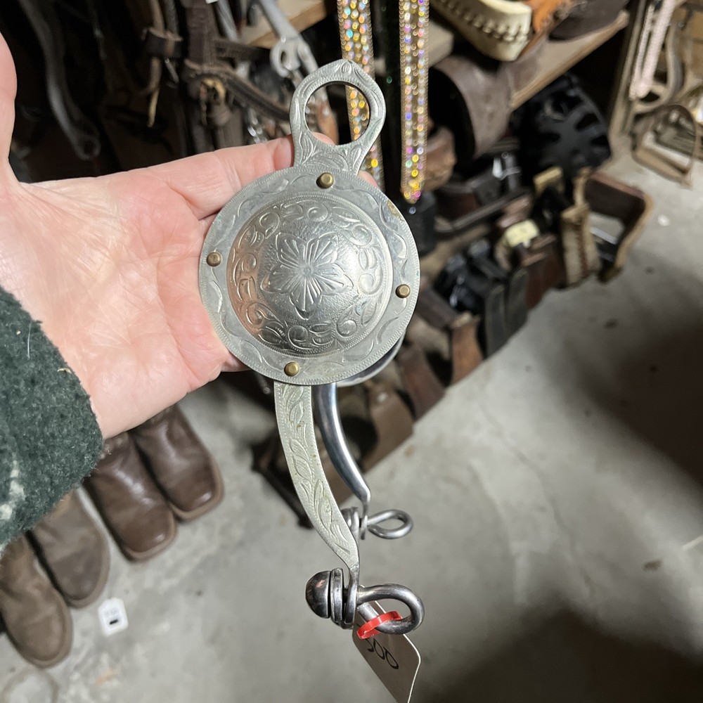 Large Concho Show Bit Frog Mouth