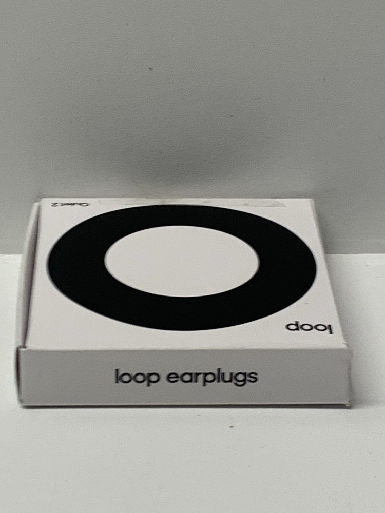 Loop Quiet 2 Noise Reducing Ear Plugs Color Black New Open Box