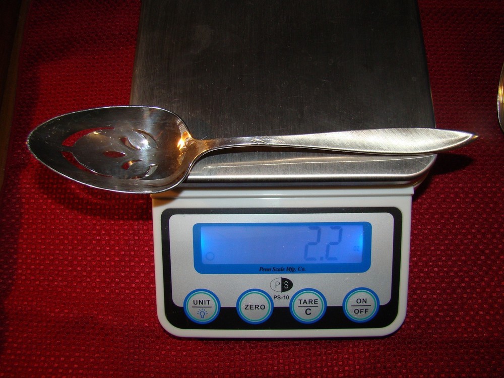 GORHAM STERLING SILVER GOSSAMER PIERCED TABLESPOON NO MONOGRAM