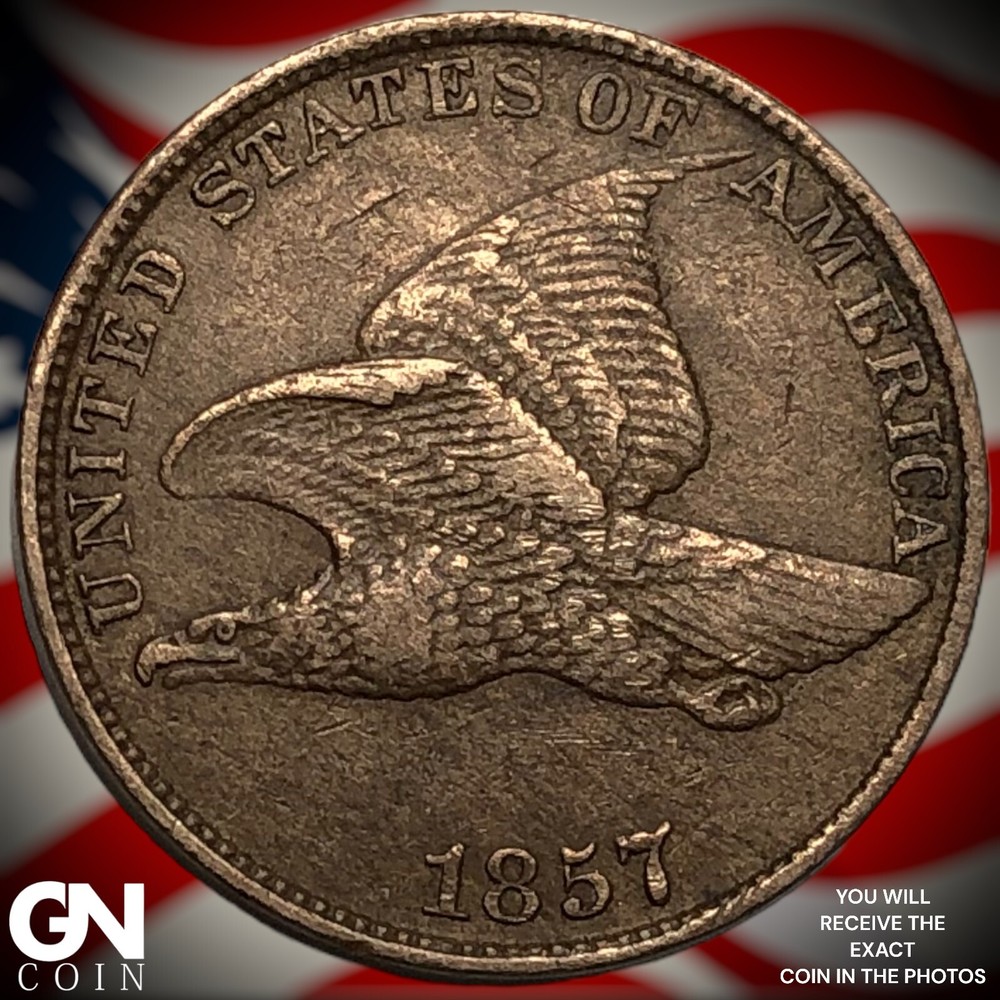 1857 Flying Eagle Cent  M1507