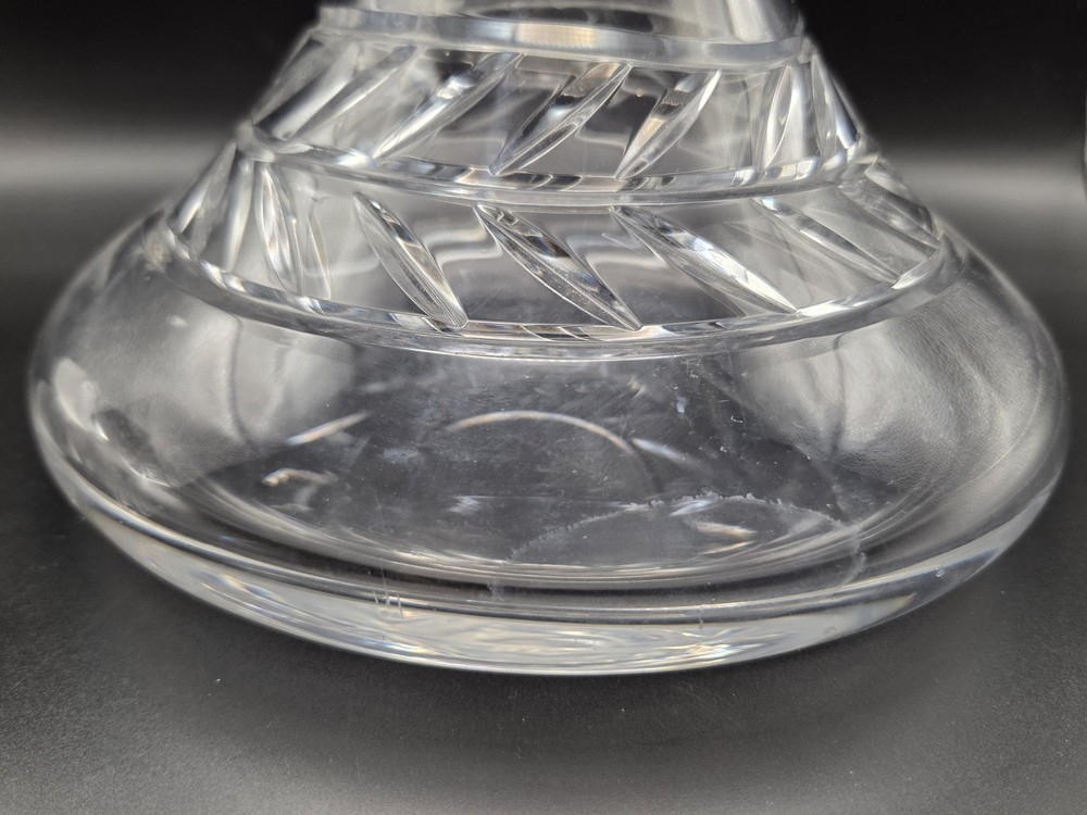Goebel Crystal Laurel Pattern Ship's Decanter