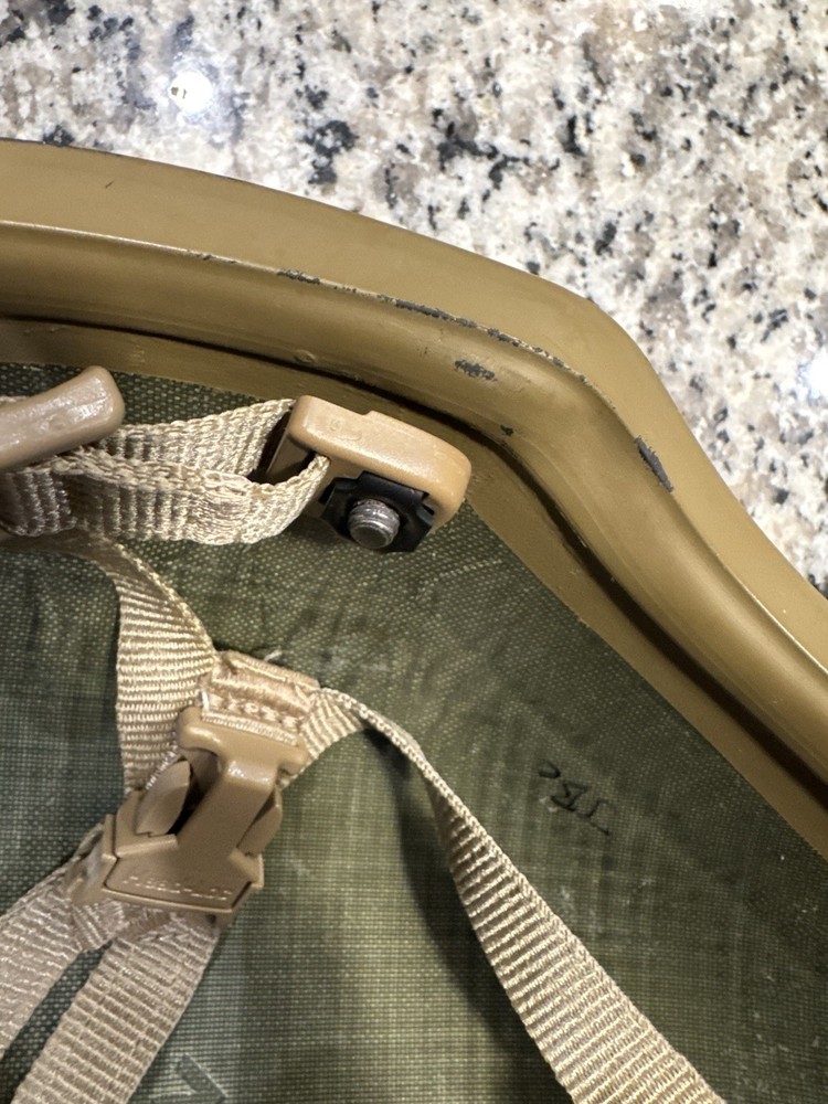 Gentex Corporation High Cut ECH Helmet MARSOC Experimental Prototype Large SOF