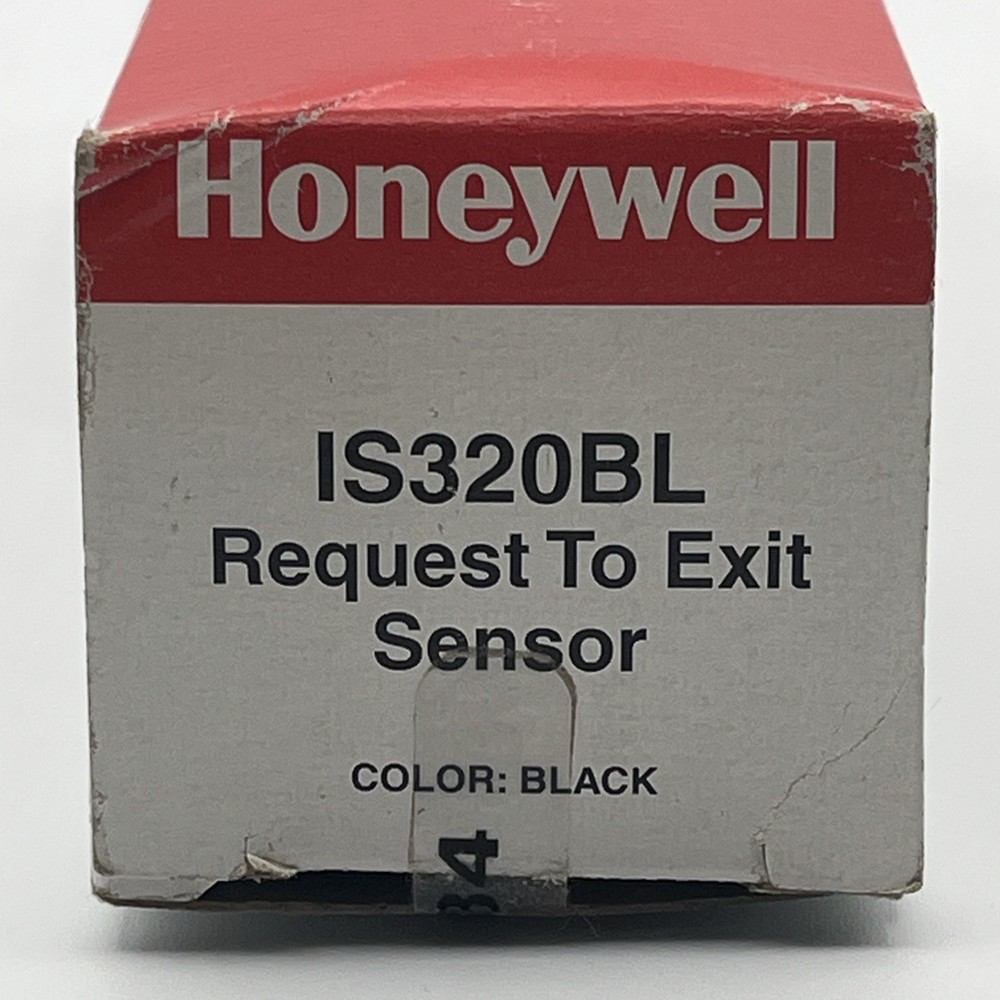 NEW!! Honeywell RTE Request To Exit Passive Infrared Sensor Black - IS320BL