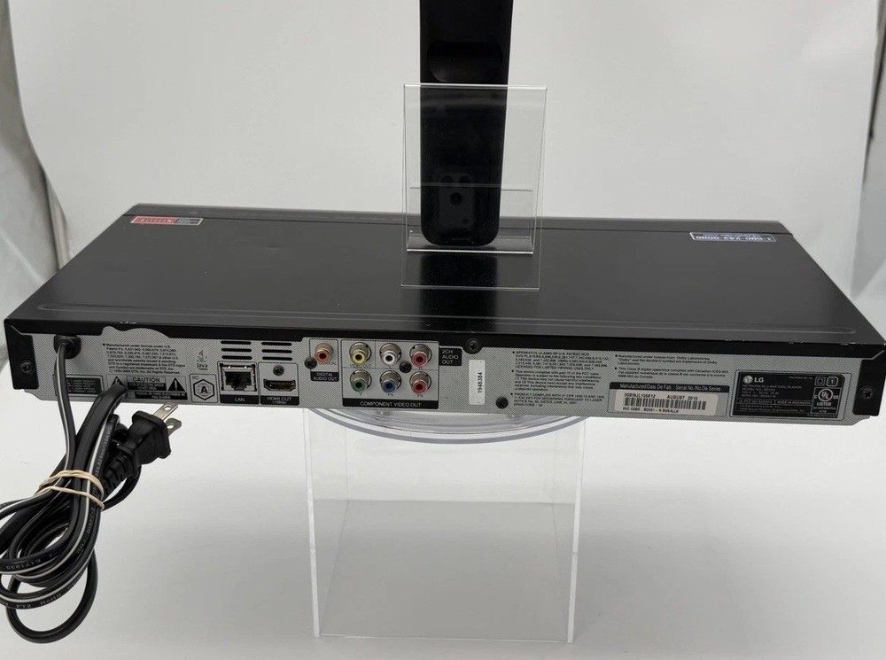 LG BD550 Blu-Ray Player