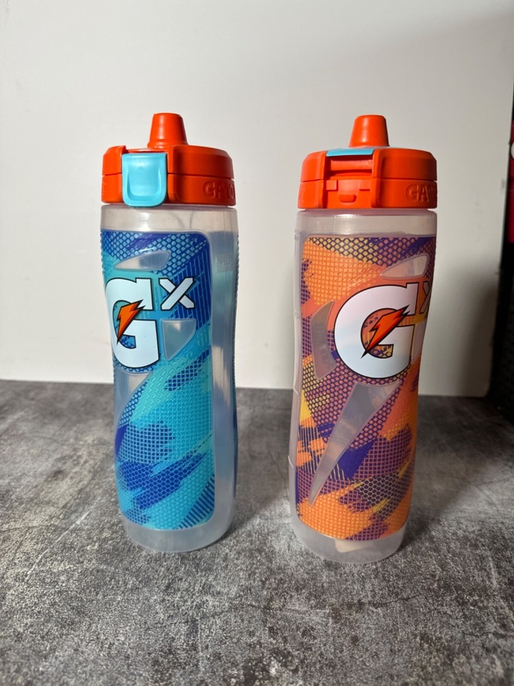 2 x 30oz Gatorade GX bottles
