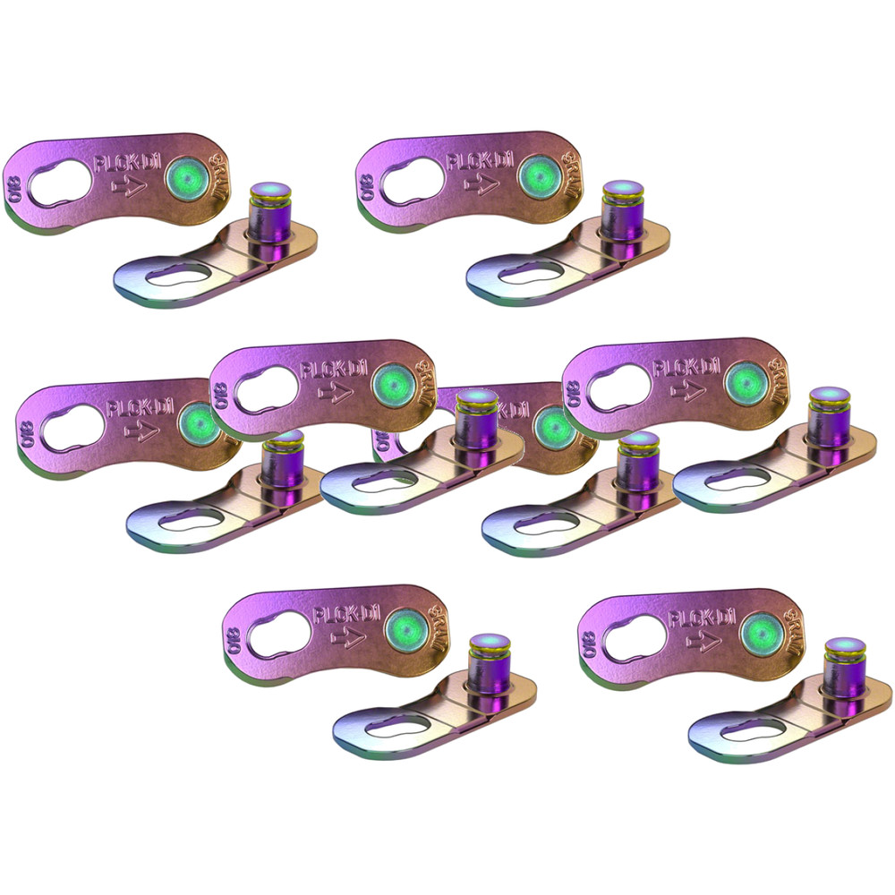 SRAM RED 12-Speed Rainbow PowerLock Chain Connectors | Tool-Free, Durable,
