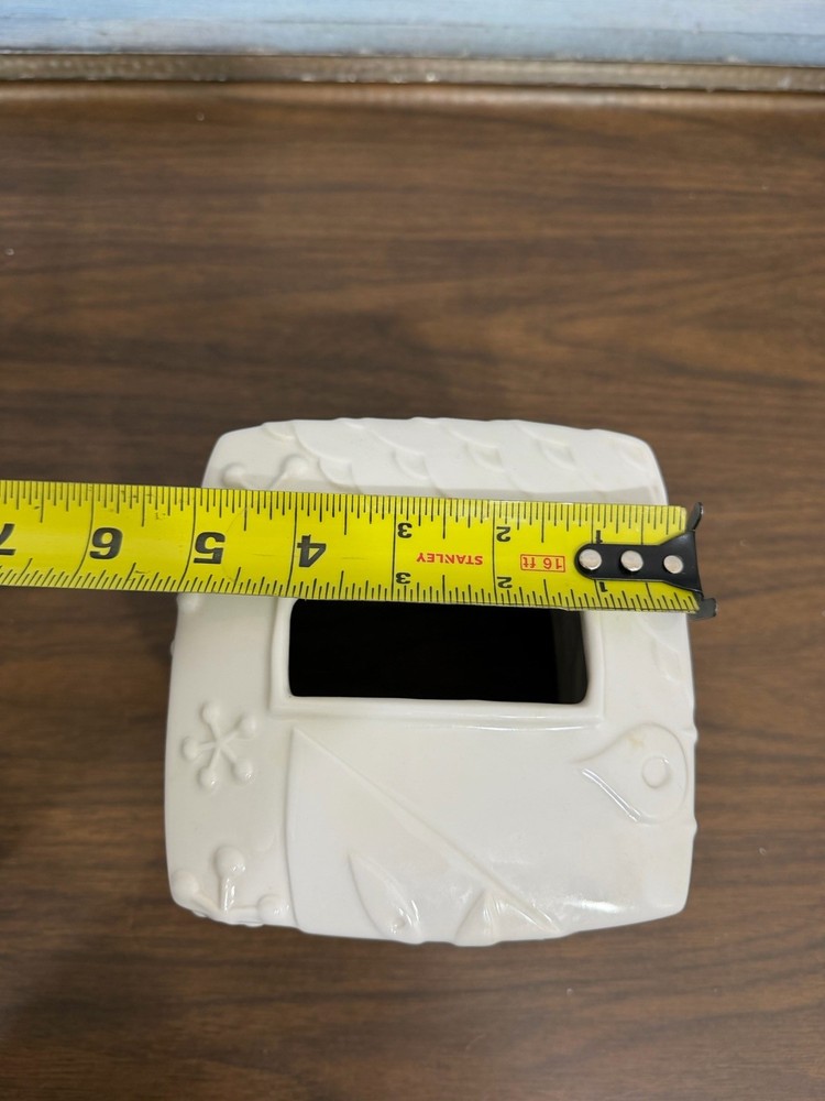 Jonathan Adler Tissue Box Holder Ceramic New