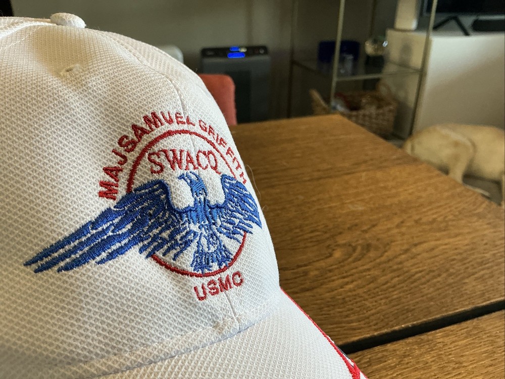 Maj Samuel Griffith USMC 2024 Golf Outing Hat - White - NWT