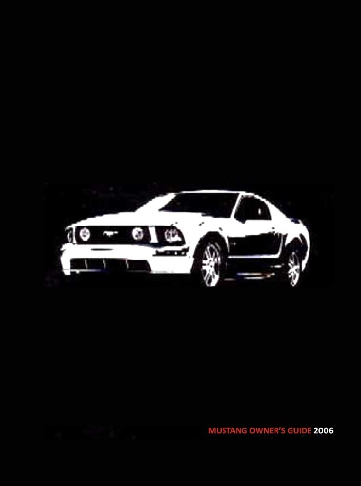 2006 Ford Mustang Owner's Manual