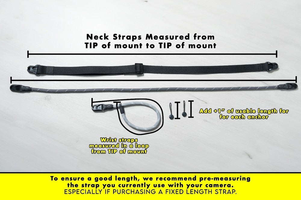 Camera Photo Wrist Strap White/Black Y-Pattern Adjustable Quick Release