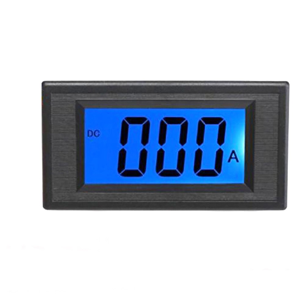 Blue LCD Digital AMP Current Panel Meter Ammeter DC 500A & Shunt