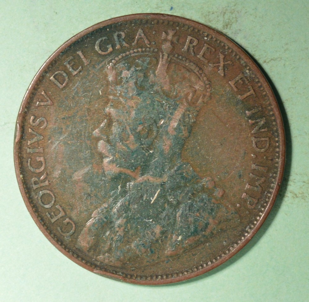 1913 - Canada Large Cent - INV# X-70