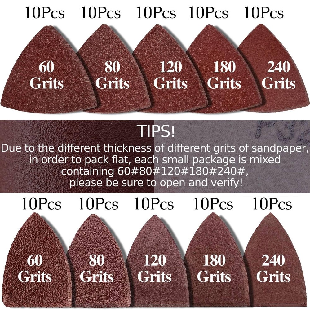 Compact 104Pcs Sanding Pads Kit: Professional Quality for DIY & Pro Projects