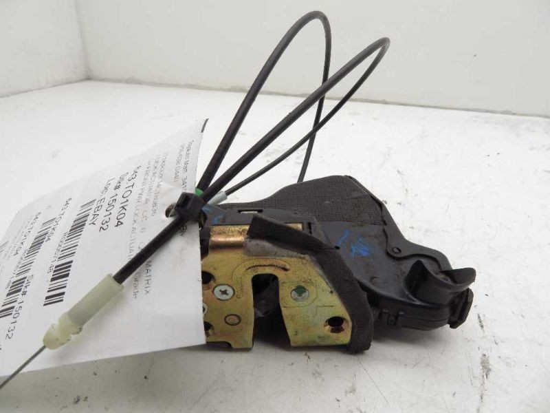 03-07 TOYOTA MATRIX DRIVER SIDE FRONT DOOR LOCK ACTUATOR ASSEMBLY