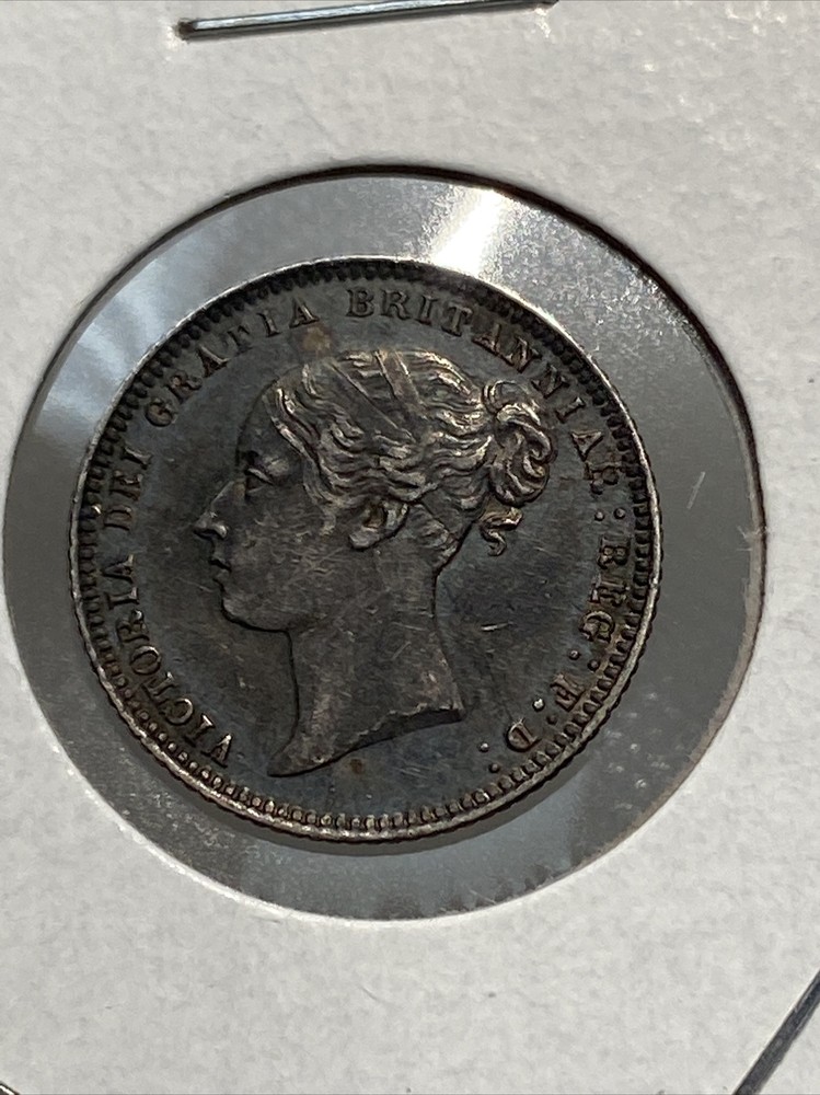 1871 6 pence high grade