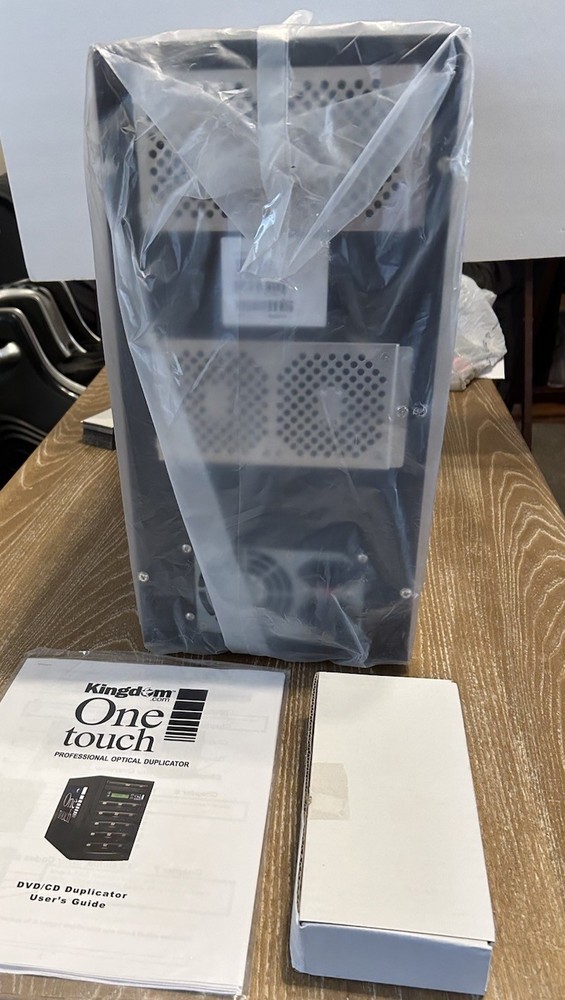 Kingdom One Touch KDV7A Professional Optical CD DVD Duplicator Open box, NEW