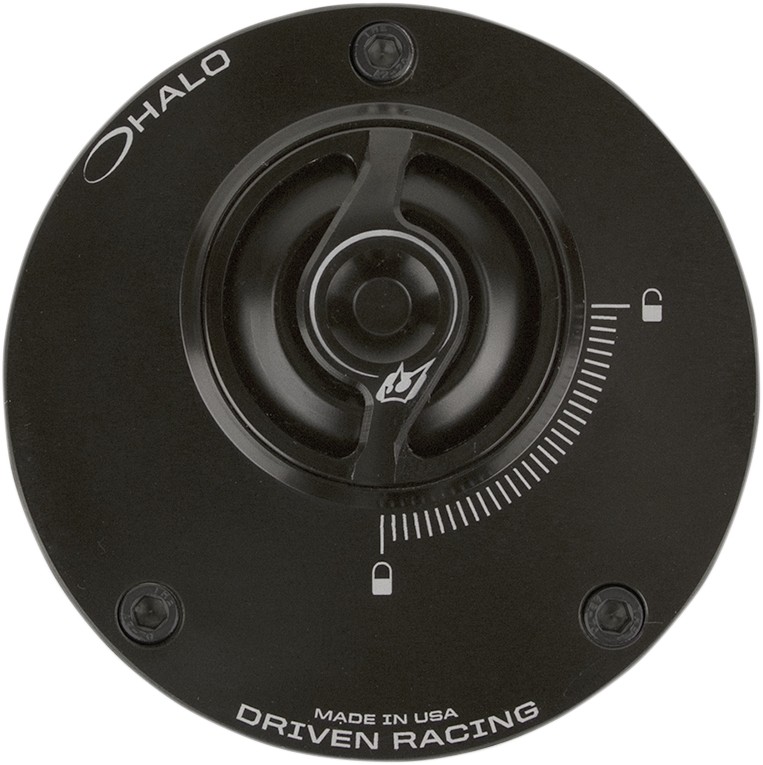 Driven Halo Fuel Cap Black DHFC-BK
