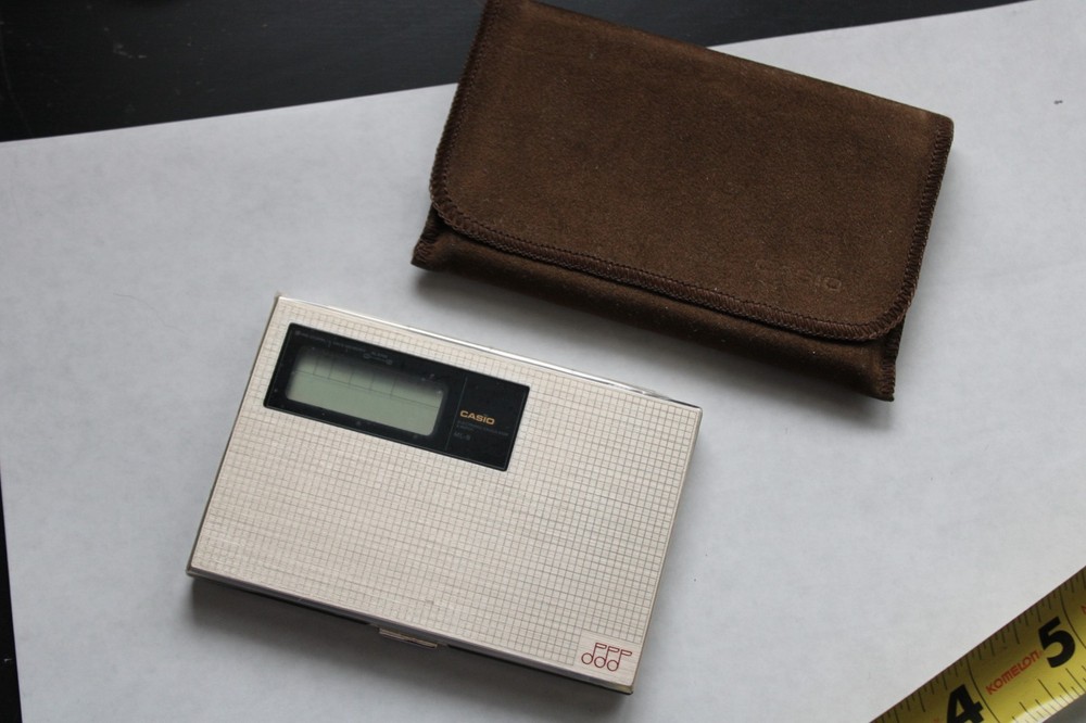 Vintage Casio ML-8 Electrical Calculator/ Watch Handheld