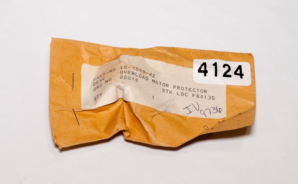 Scotsman 18-4800-42 Overload Motor Protector