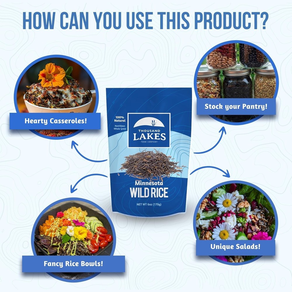 Minnesota Wild Rice - 100% Natural