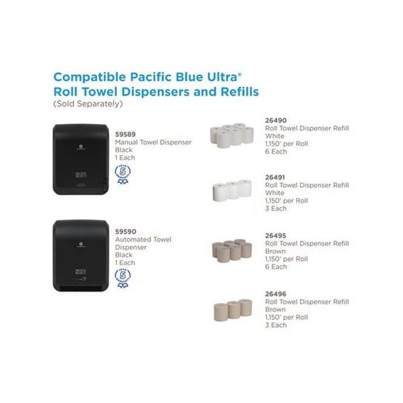 Automatic Paper Towel Dispenser Touchless Hygienic One Roll Efficient Use
