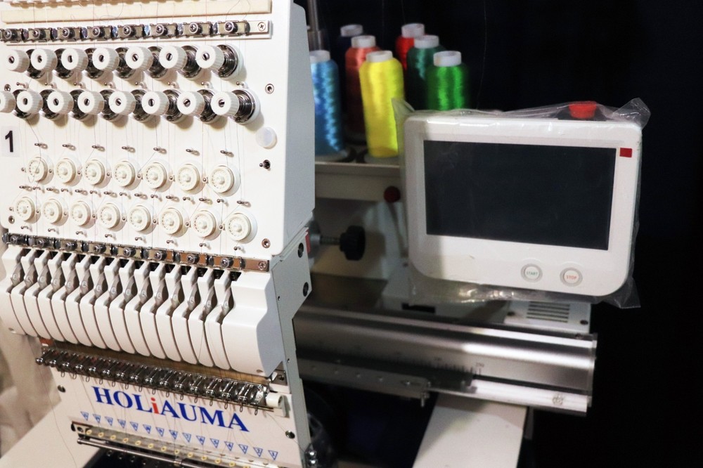 New 15 Needle Single Head Embroidery Machine