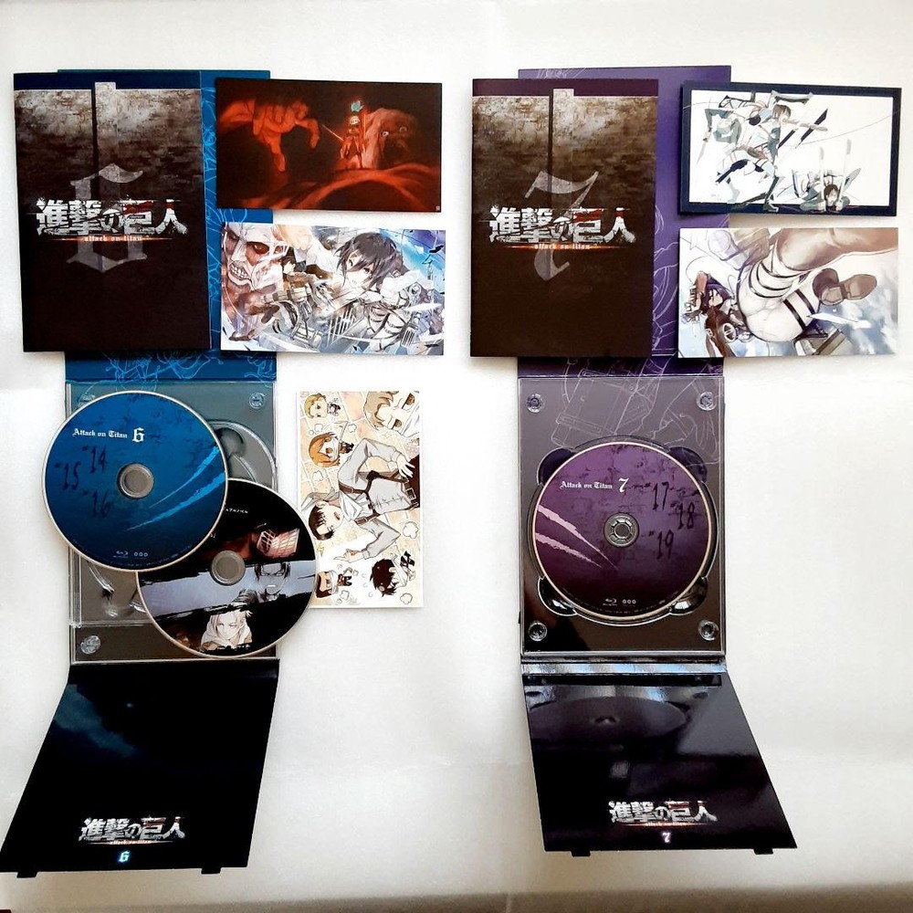 Attack on Titan (Blu-ray) 9 Volume Set Summary