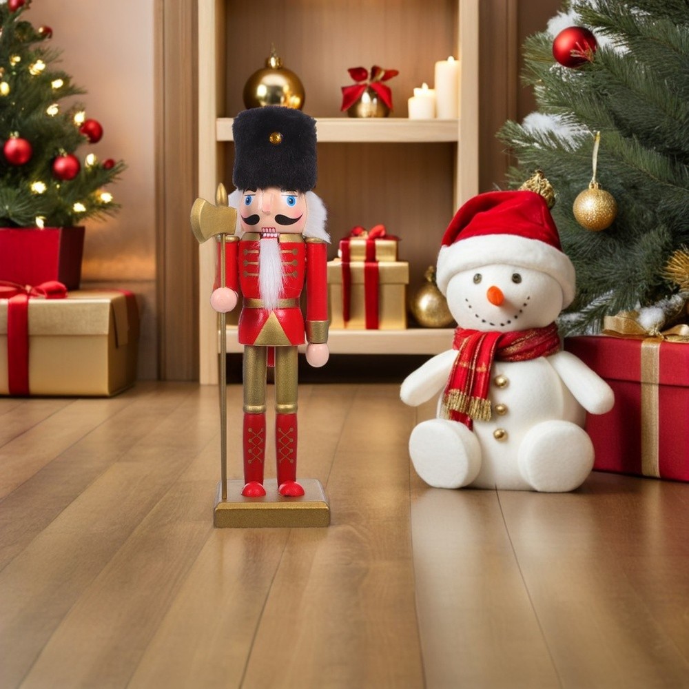 Nut Cracker Christmas Decor Soldier Ornament Mini Nutcracker Model