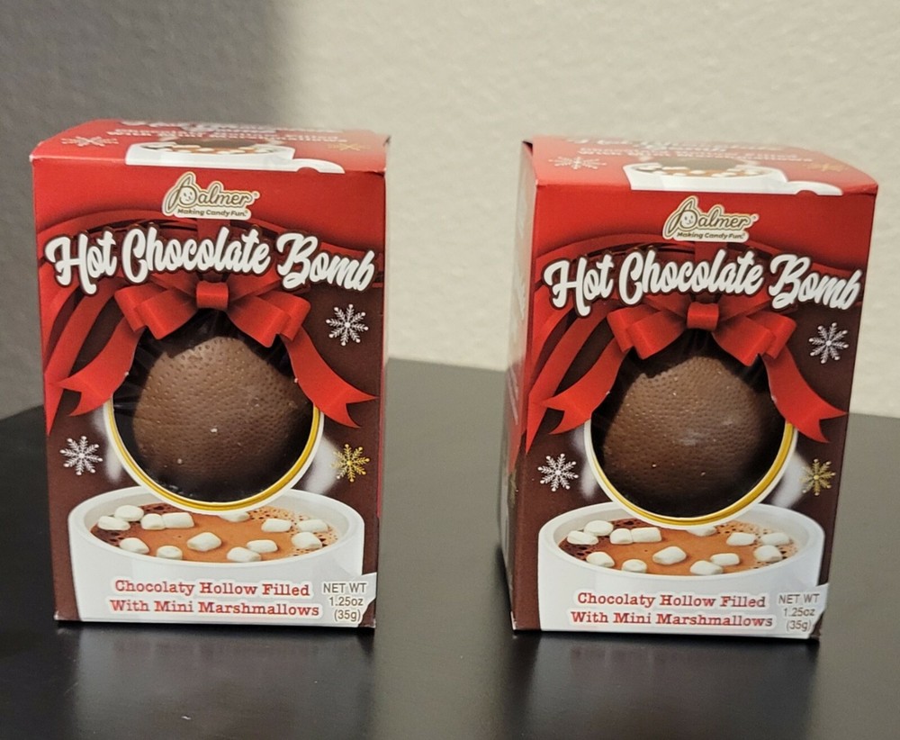 Palmer Hot Chocolate Bombs ..4 pack ..great stocking stuffers