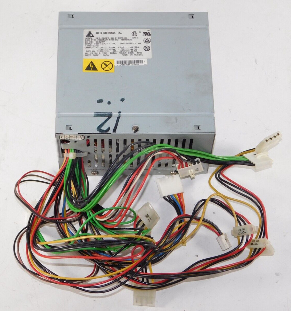 Delta Electronics DPS-200PB-70 E IBM 75H9579 Power Supply Unit 06H8825 Module