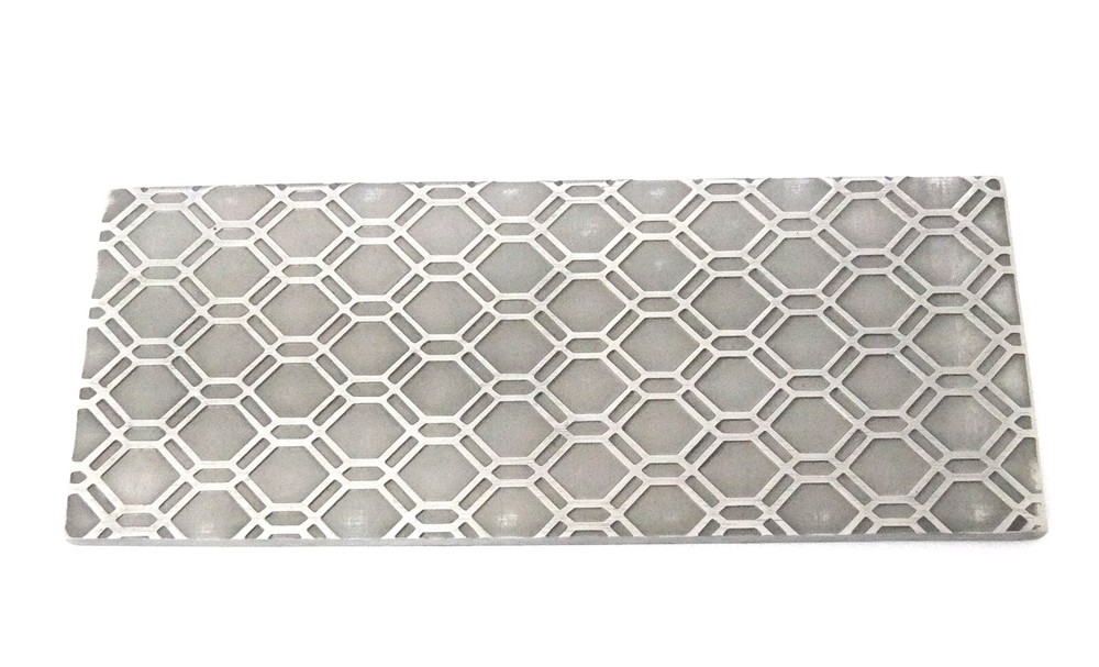 Pattern Texture Plate for Press or Rolling Mill 6 x 2.5 Inch, #73