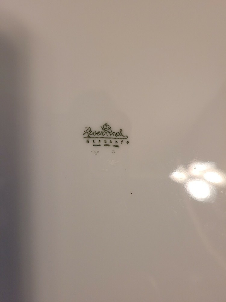 1 Rosenthal White 11 3/4" Chop Plate, Platter
