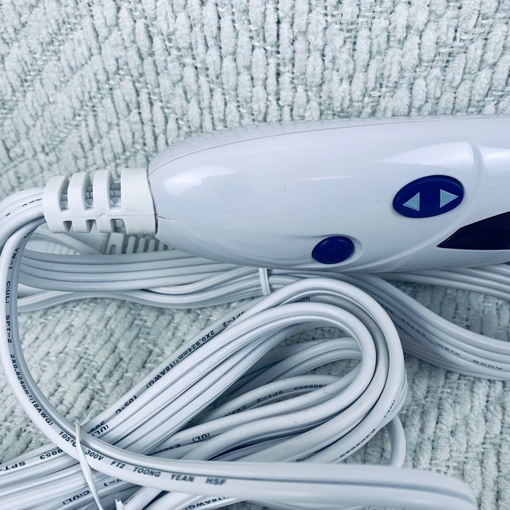 Biddeford Blankets Controller White Cord TC13B1-T Replacement Remote 4-Pin 130W