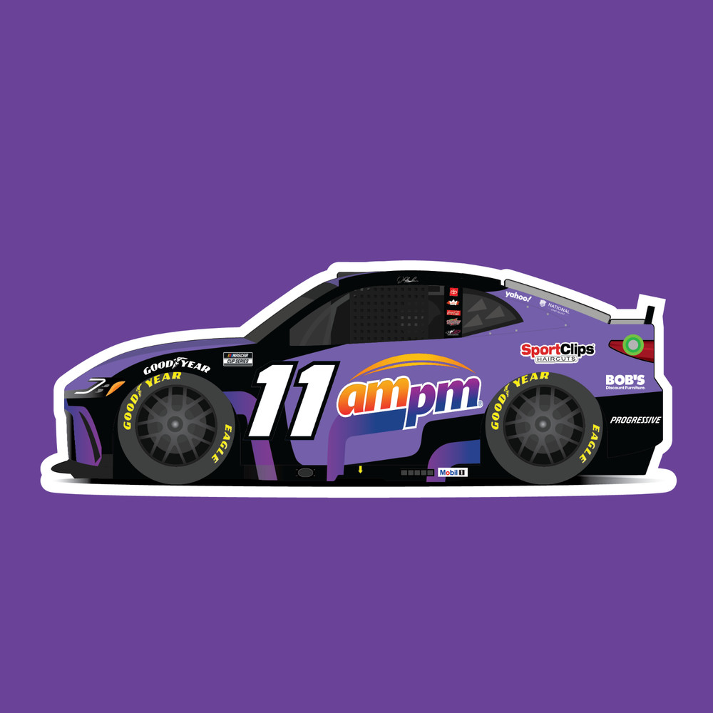 2025 NASCAR Denny Hamlin ampm Sticker