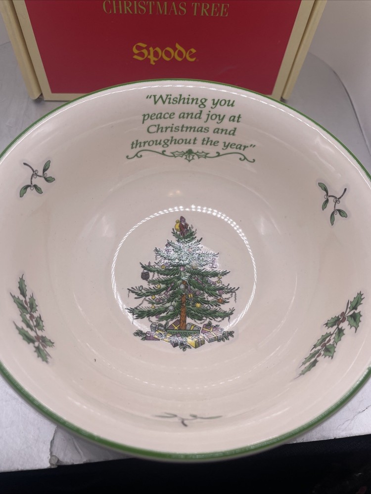Spode CHRISTMAS TREE 2007 ANNUAL COLLECTION 6" BOWL