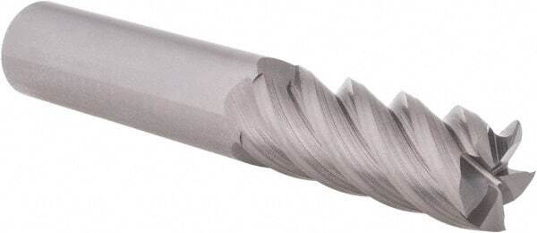 Accupro 1/2", 1-1/4" LOC, 1/2" Shank, 3" OAL, 5 Flute, Solid Carbide Square E...