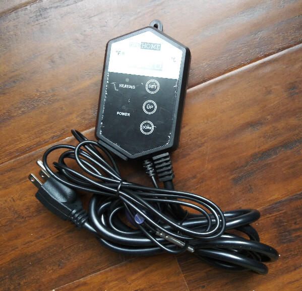 Digital Heat Mat Thermostat Controller for Seed Germination, Reptiles, etc..