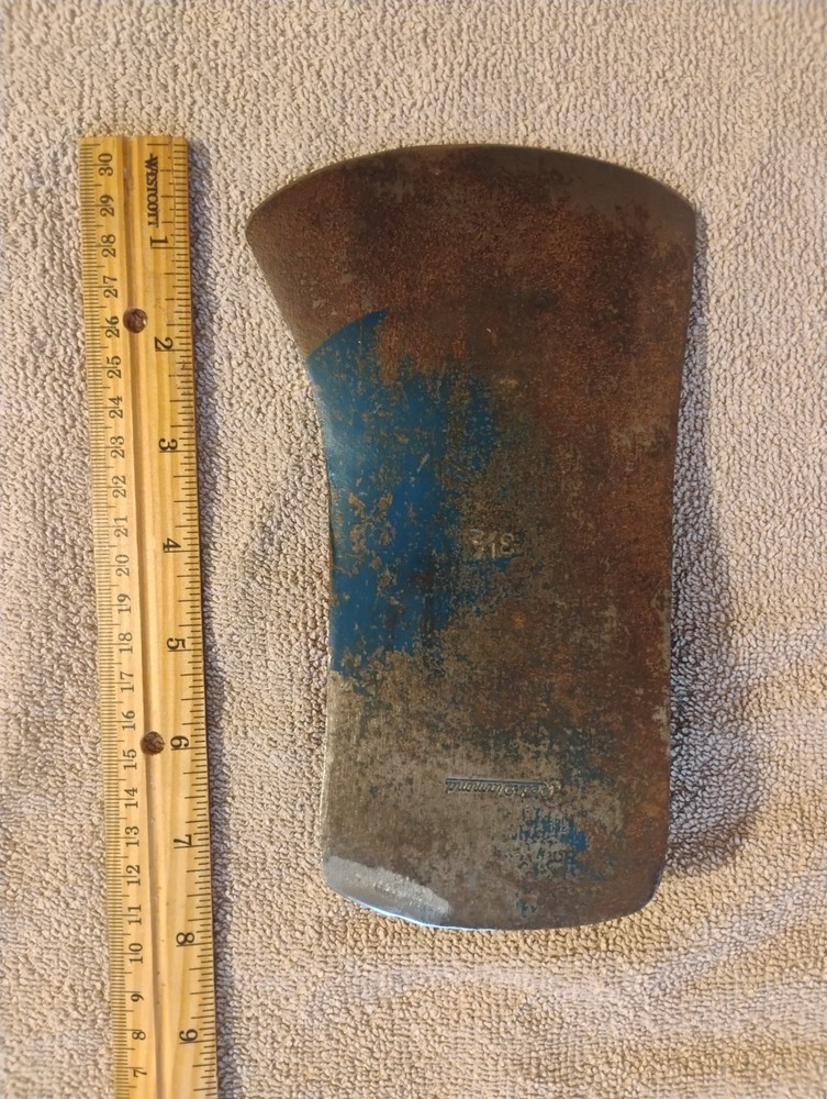 Red Diamond Axe Head 3.5 Lb Ridged Eye Kelly/True Temper