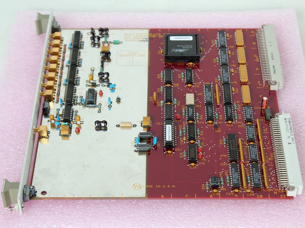 Varian Unity Inova NMR RCVR Controller/Clock Generator BD PCB Board 992248