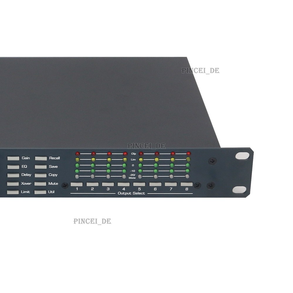 4.8SP 110V Digital DSP Audio Processor Original Software 4 Input 8 Output