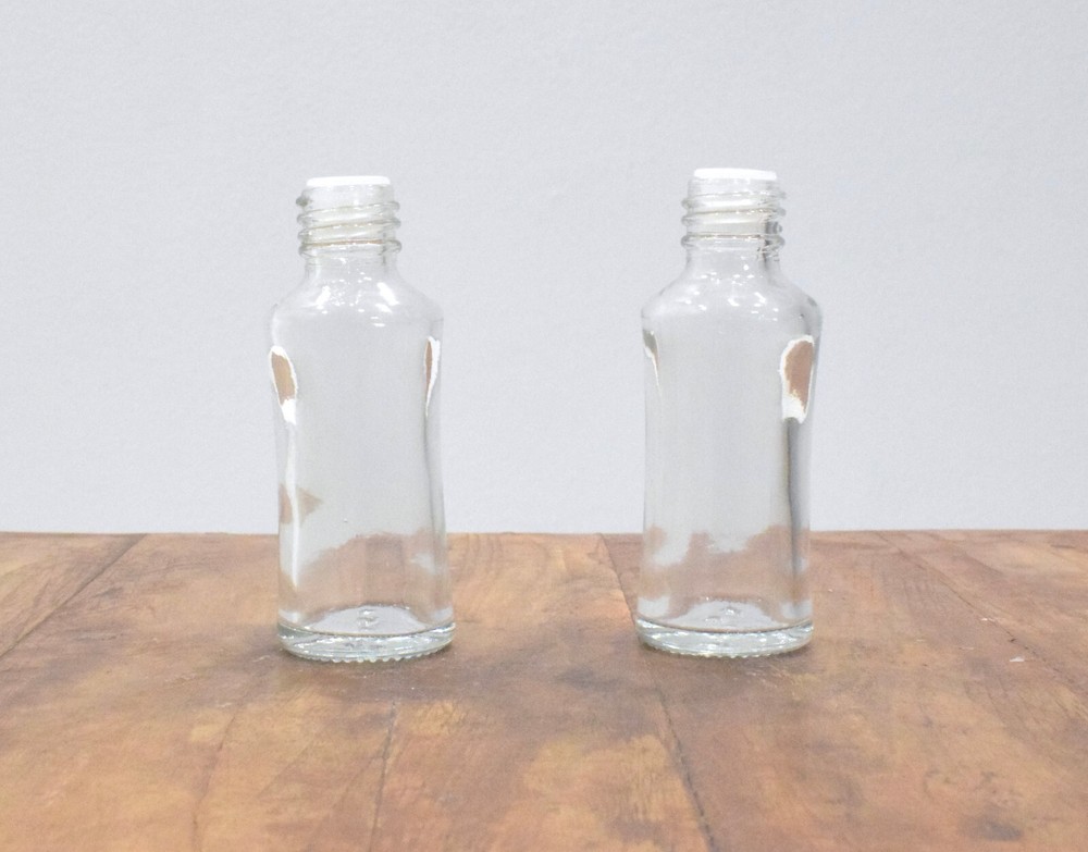Clear Glass Craft Bottle