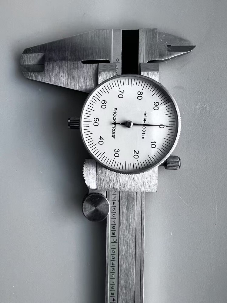 0- 6" 4 Way Dial Caliper Imperial Caliper .001" Shock Proof