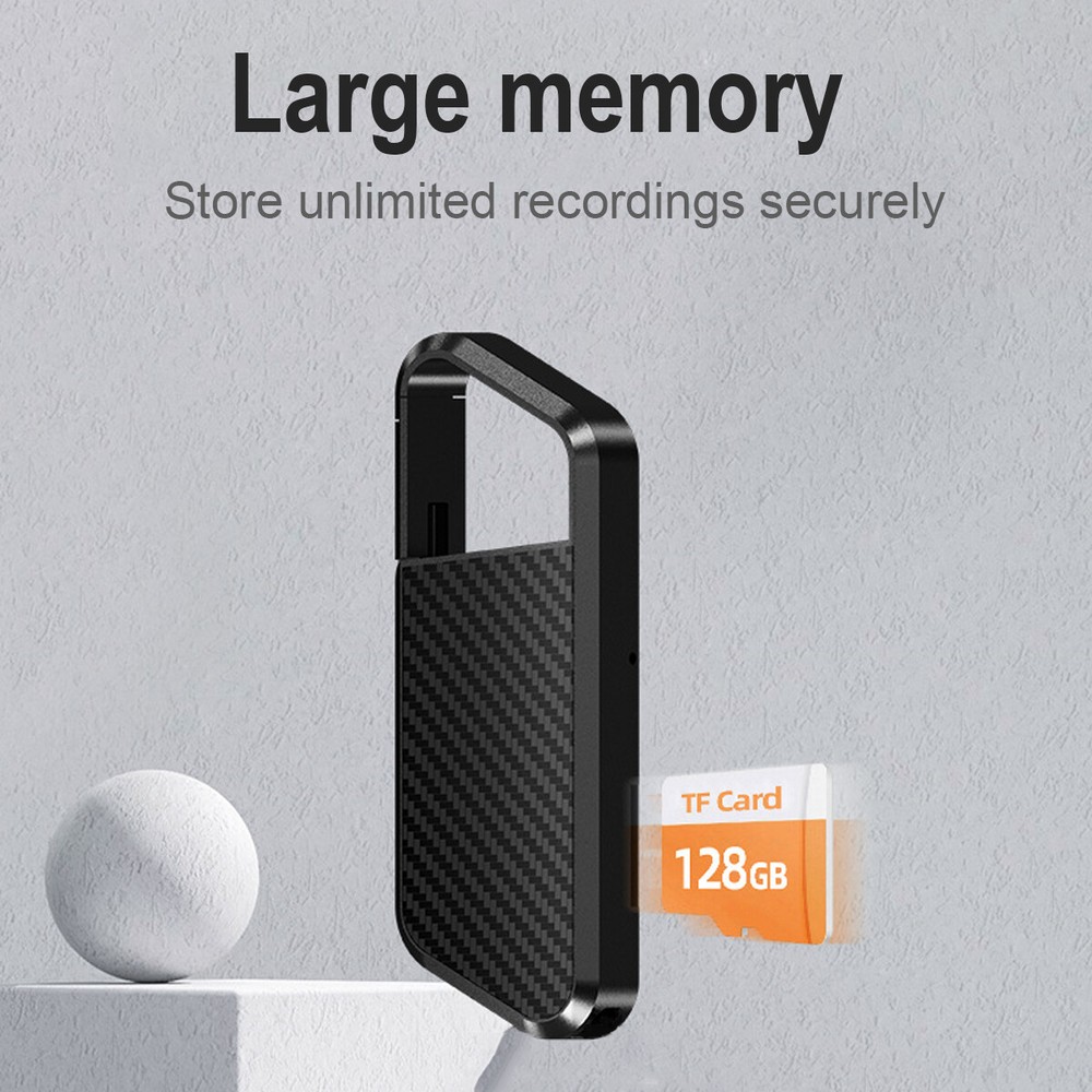 Mini Hidden Spy Digital Audio Voice Activated Recorder MP3 Small Smart Playback