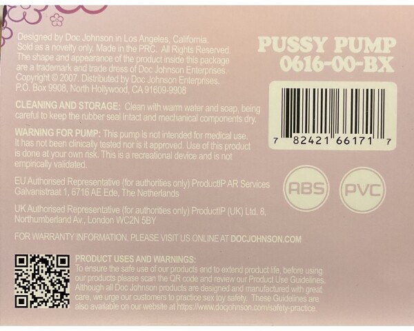 Doc Johnson - Pink Pussy Pump