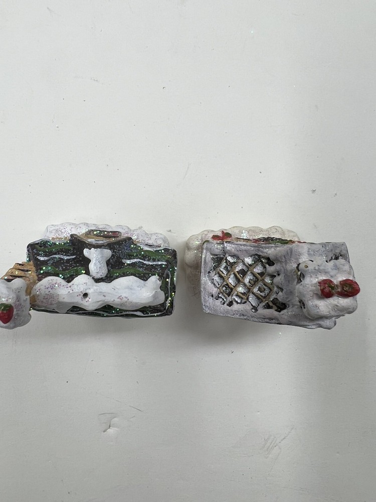 Mini Christmas clay gingerbread house