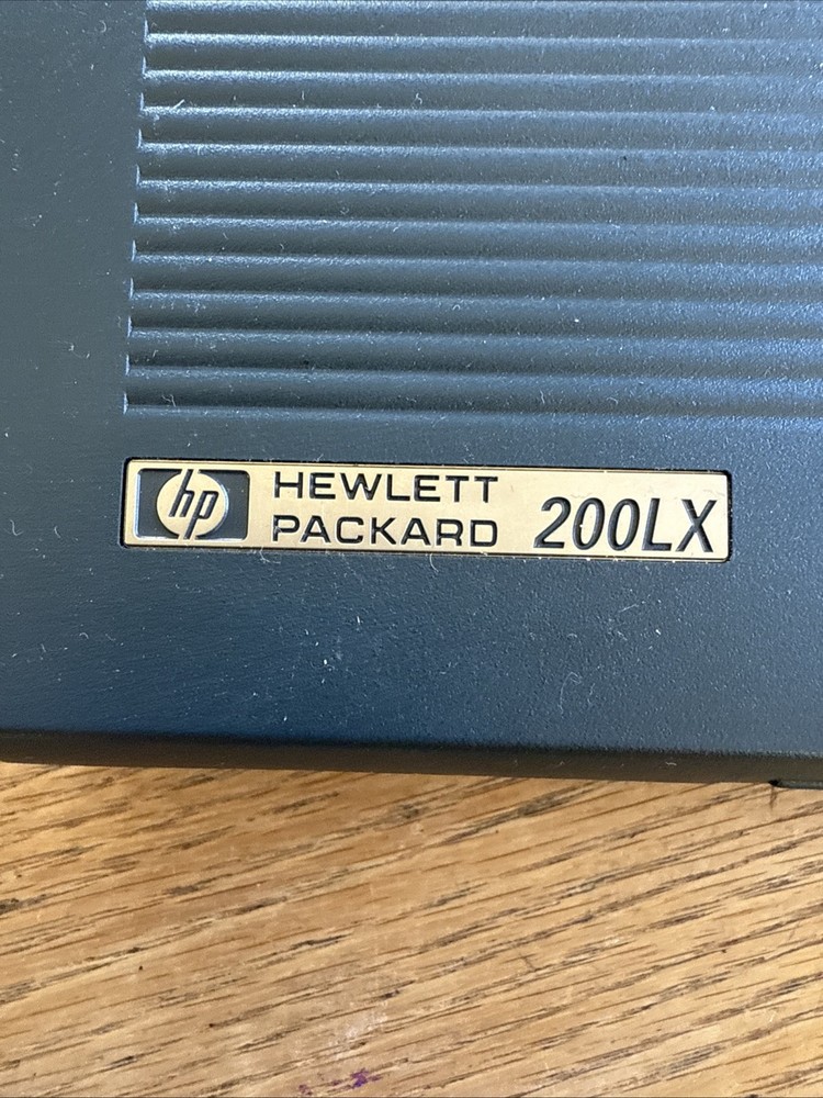HP Hewlett packard 200LX Palmtop Pc 1MB Ram Works