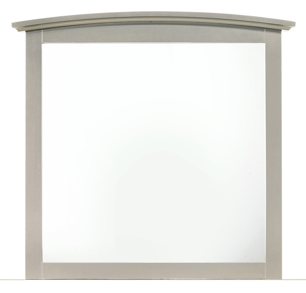 Elegant Silver Champagne Wall Mirror